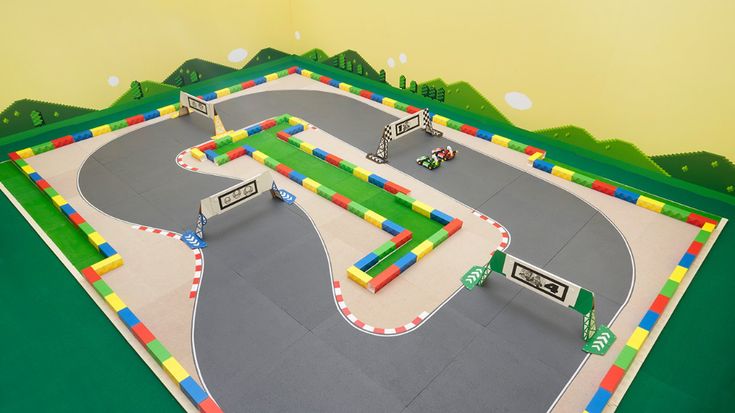 Mario Kart racetrack